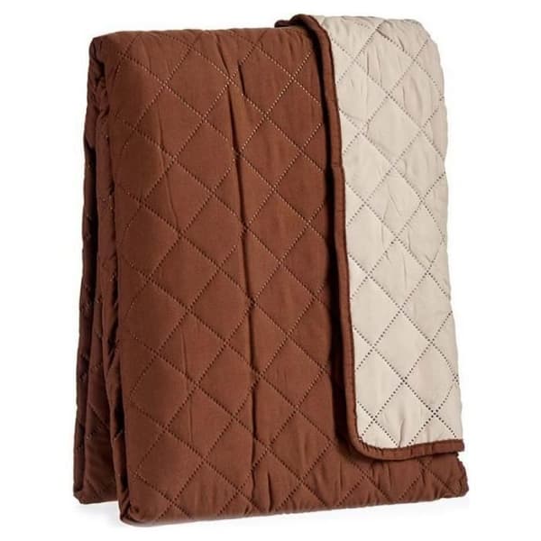 Presentdekor Hussoffa Beige Brun mikrofiber (290 x 200 x 0,5 cm) - 8430852057426