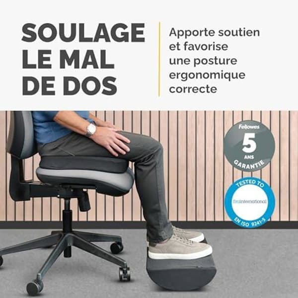 Coussin Repose-Fötter - FELLOWES - Breyta - Ergonomiskt Stöd - Gungalternativ - Antiglidsbas