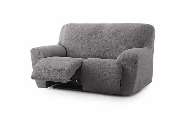 Eysa sofföverdrag - F9291716 - 3D sofföverdrag, mörkgrå, 2 sits