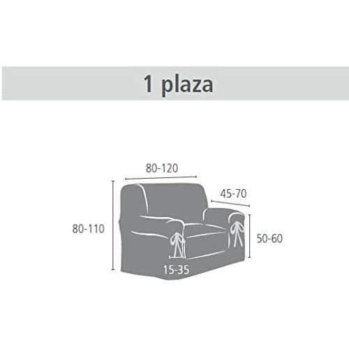 Sofföljöverdrag - Eysa - Somme - Vattentålig - Andningsbar - 80-120 cm - Beige