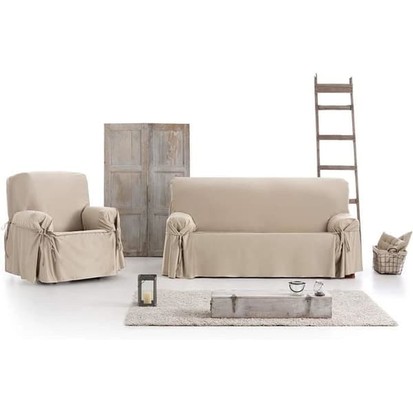Sofföljöverdrag - Eysa - Somme - Vattentålig - Andningsbar - 80-120 cm - Beige