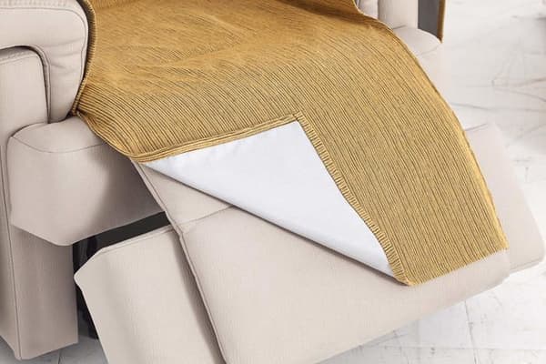 Eysa - F248016 - Loira Protect Vattentätt och ventilerande sofföverdrag, 65% polyester 35% bomull, grå, 190 cm