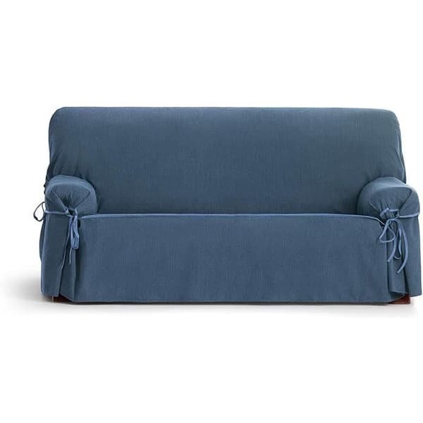 Eysa Loira Skyddande Vattentät och Andningsbar Sofföverdrag 65% Polyester 35% Bomull Blå 180-230 cm