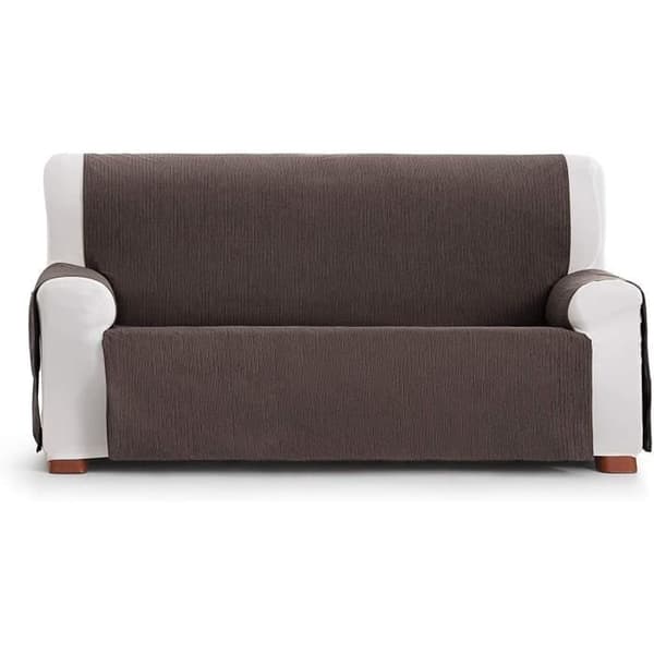 Eysa Loira Protect Vattentätt och ventilerande Sofföverdrag 65% Polyester 35% Bomull Choklad 190 cm.