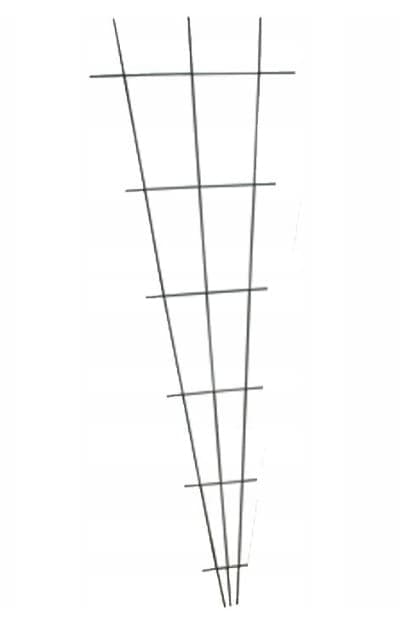 Ventilatorstøtte til klatreplanter 150x45cm Grøn