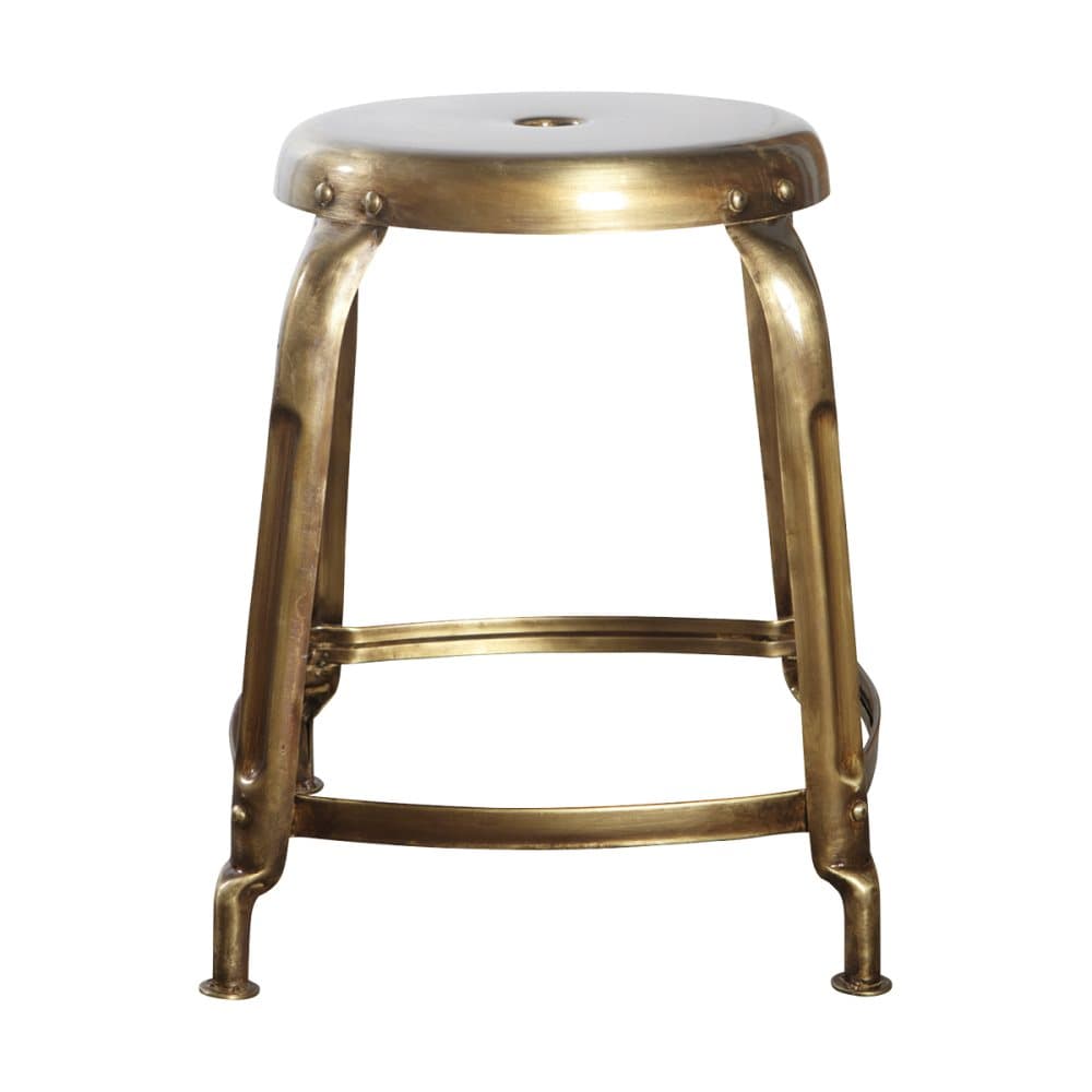 Define Skammel Guld 36x45 cm