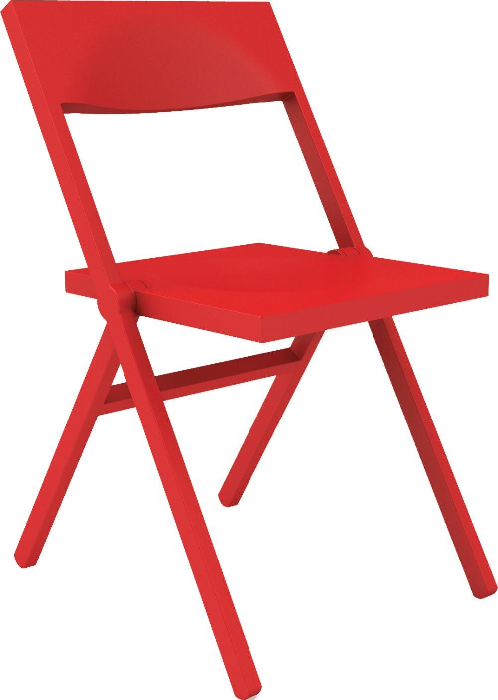 Piana Klapstol Rød