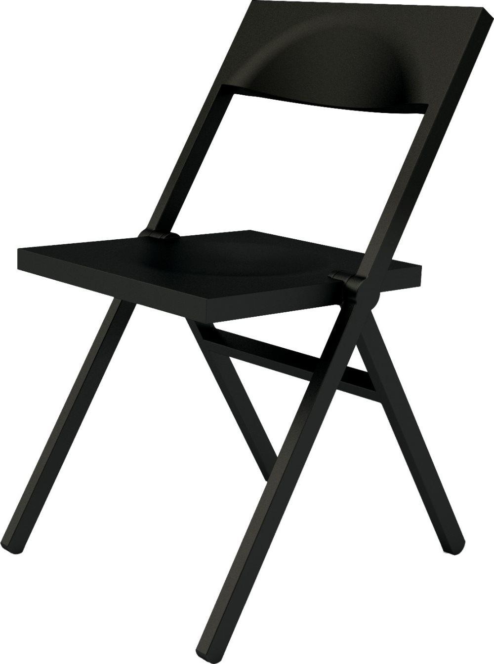 Piana Klapstol Sort