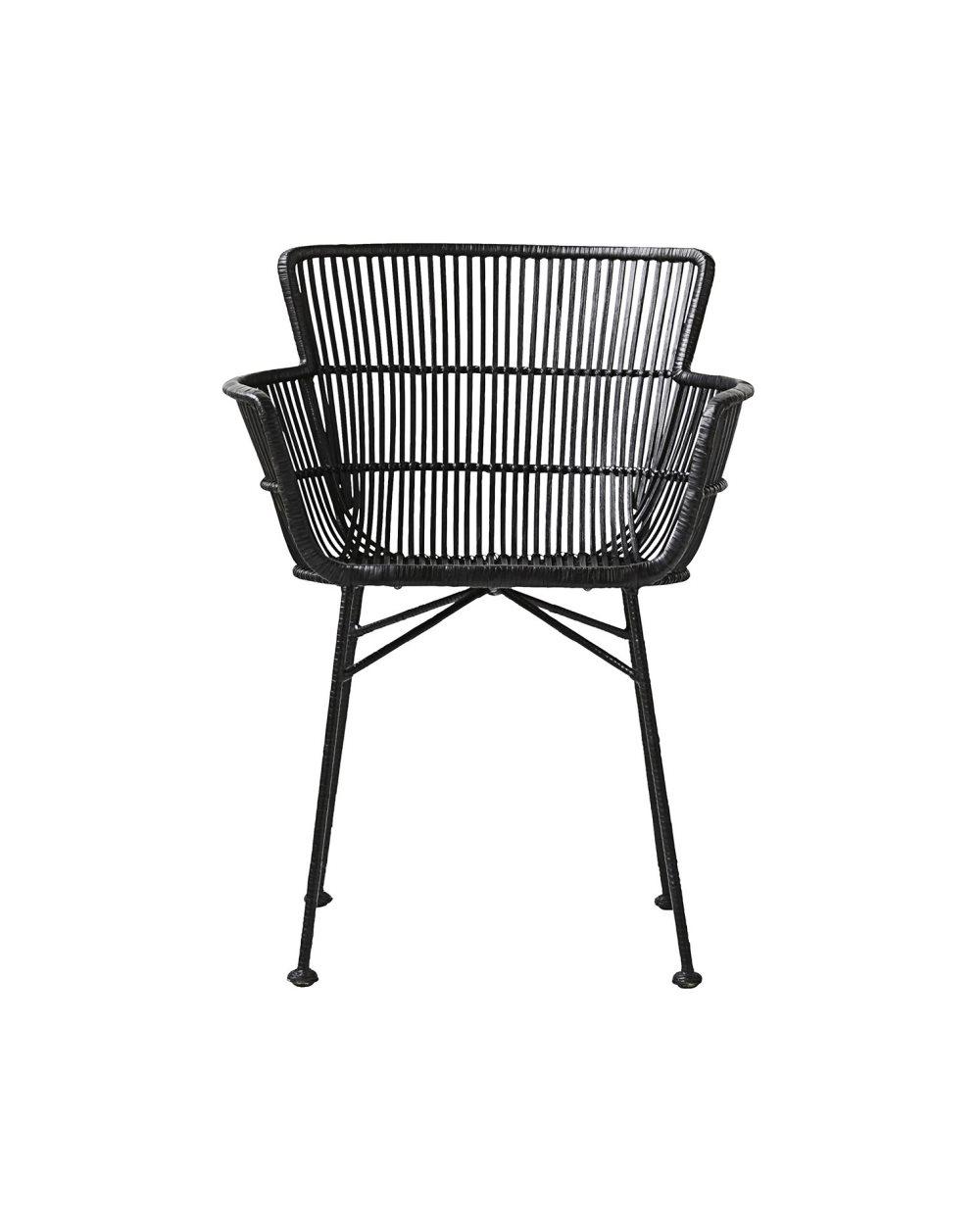 Spisestol Coon 80x62 cm - Sort