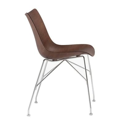 Stol P/Wood Slatted Ash