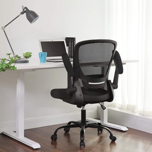 Ergonomisk kontorstol - Mesh - Tiltable - Folding armlæn