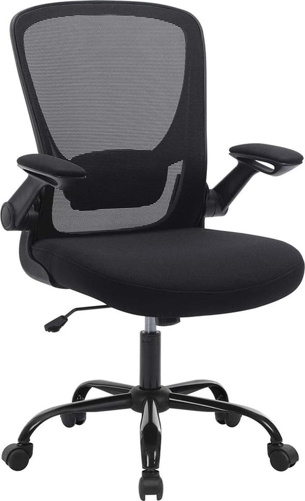 Ergonomisk kontorstol - Mesh - Tiltable - Folding armlæn
