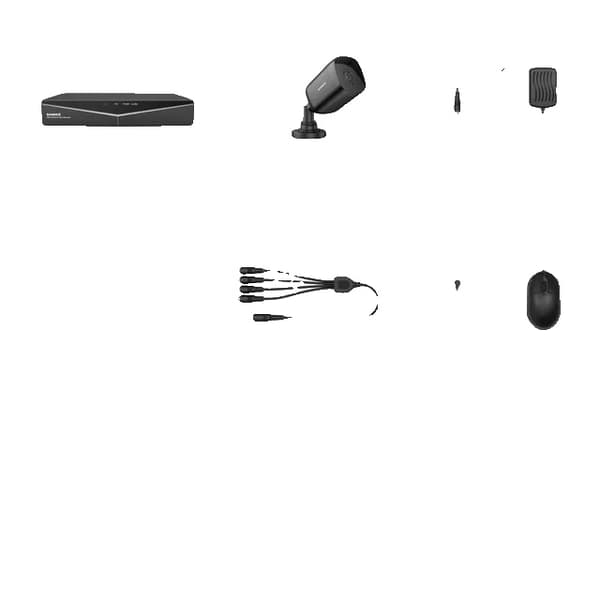 CCTV-system, 8CH DVR, 2MP kamera
