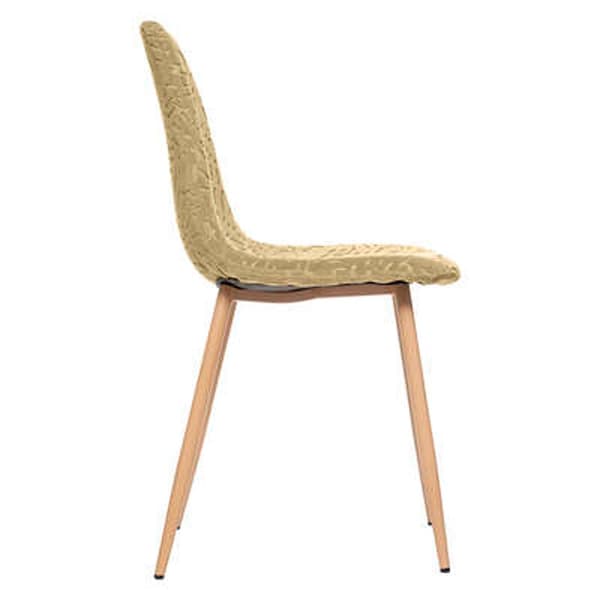 Wellhome Ruokapöydän Tuoli 45x53x85 Cm Pk4145 4 Yksiköitä Beige