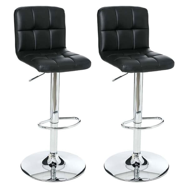 Wellhome Jakkarasetti Pk4738 2 Yksiköitä Musta,Hopeinen