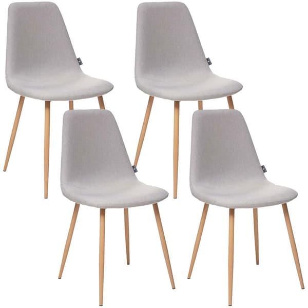 Wellhome Ruokapöydän Tuoli Pk5060 4 Yksiköitä Harmaa
