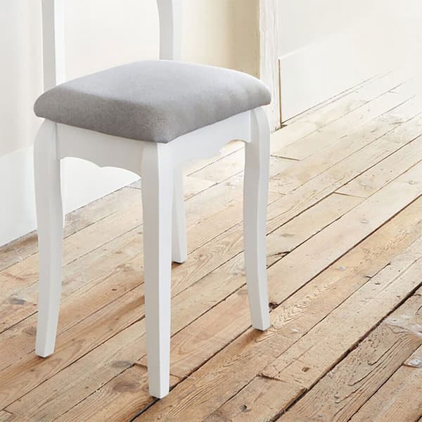 Atmosphera Taburet Cozy 2 Enheder Hvid