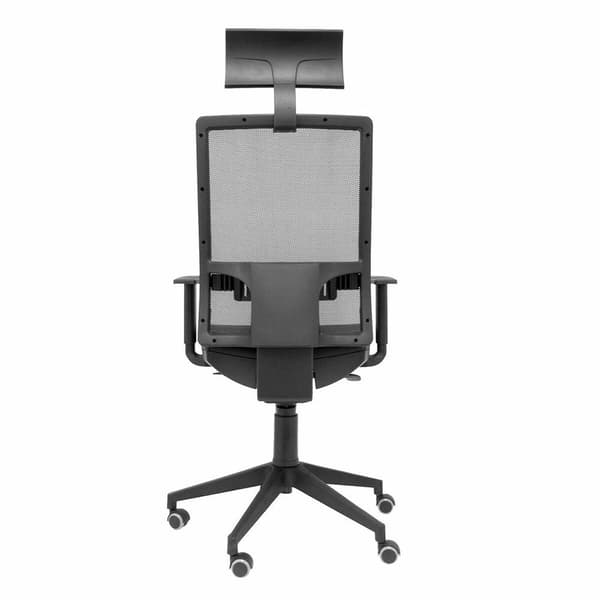 P And C Med Sengegavl Ergonomisk Skrivebordsstol Horna Spielne Sort