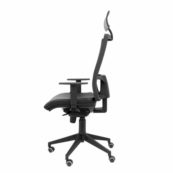 P And C Med Sengegavl Ergonomisk Skrivebordsstol Horna Spielne Sort