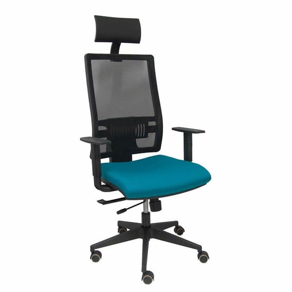 P And C Med Sengegavl Ergonomisk Skrivebordsstol Horna Traslack Bali Grøn