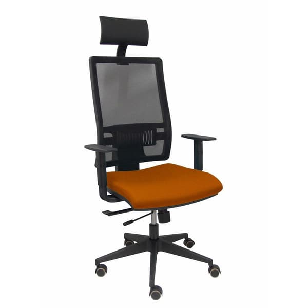 P And C Med Sengegavl Ergonomisk Skrivebordsstol Horna Traslack Bali Brun