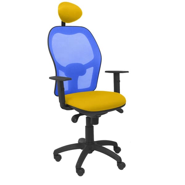 P And C Sängynpäädyn Kanssa Ergonominen Työtuoli Jorquera Ali100c Keltainen,Sininen