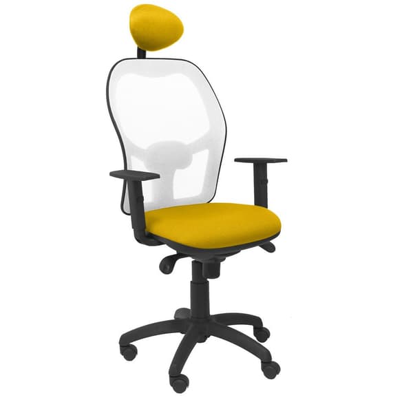 P And C Med Sänggavel Ergonomisk Skrivbordsstol Jorquera Ali100c Gul
