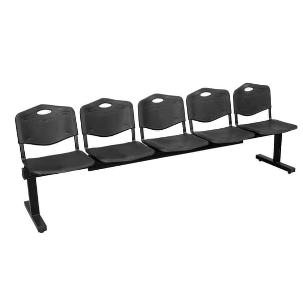 Nowy Styl Kontorsbänk Iso Plastic 5 Seats