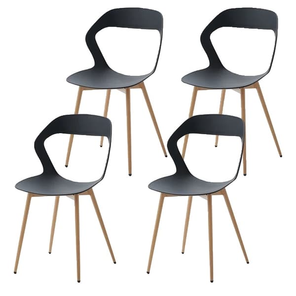 Spisebordsstole, Huldesign, Moderne og Enkle, Hvid