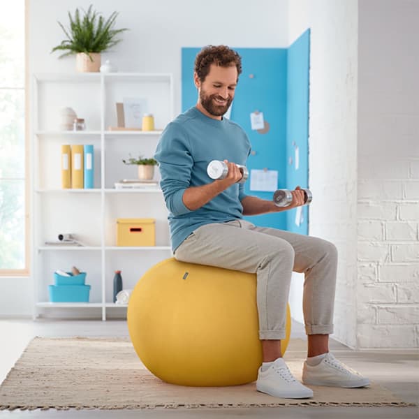 Leitz Liukumaton Istuinpallo Active Ergo Cosy 65 Cm