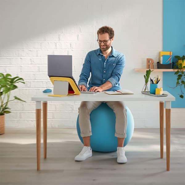 Leitz Liukumaton Istuinpallo Active Ergo Cosy 65 Cm