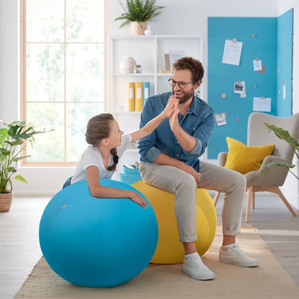 Leitz Liukumaton Istuinpallo Active Ergo Cosy 65 Cm