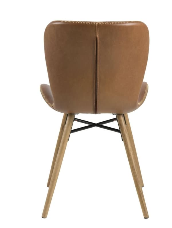 Batilda Retro brandy/luonnollinen tuoli