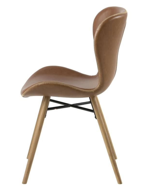 Batilda Retro brandy/luonnollinen tuoli