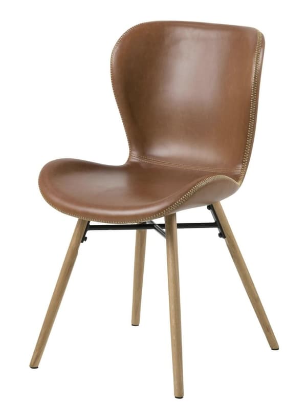 Batilda Retro brandy/luonnollinen tuoli