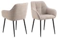Miniatyrbild 8 av 10: Brenda standard beige stol