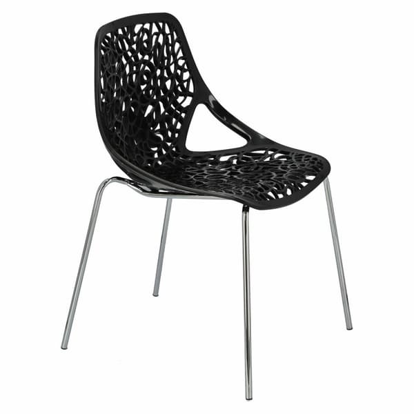 Cepelia stol, svart