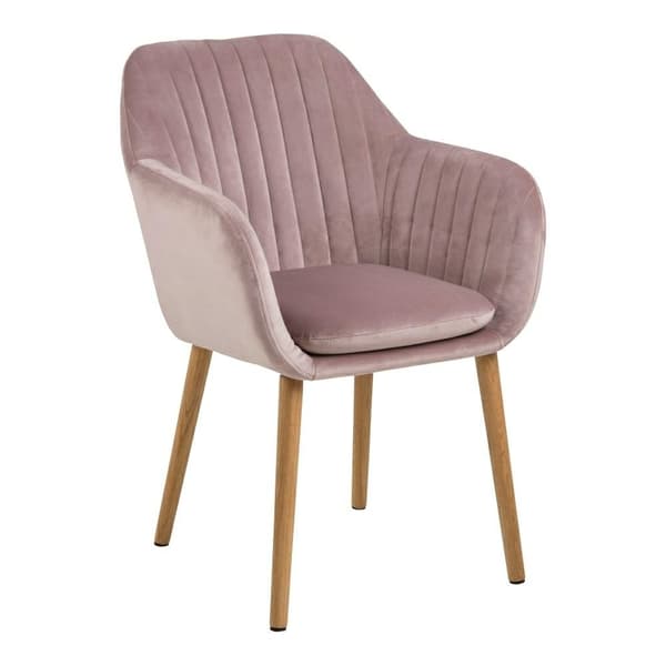 Emilia Velvet pölyinen ruusutuoli