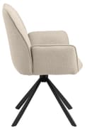 Miniatyrbillede 5 af 10: Glenda beige Basel 24 stol