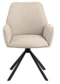 Miniatyrbillede 2 af 10: Glenda beige Basel 24 stol
