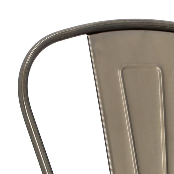 Paris Wood stol, metallic, naturlig furu