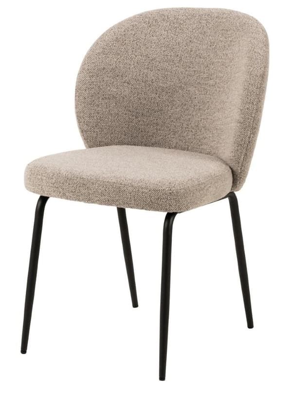 Patricia stol, mørk beige