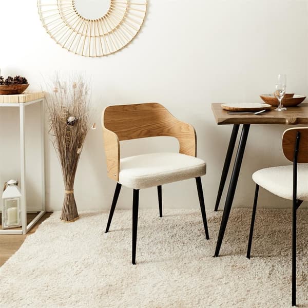 Roki beige studsstol