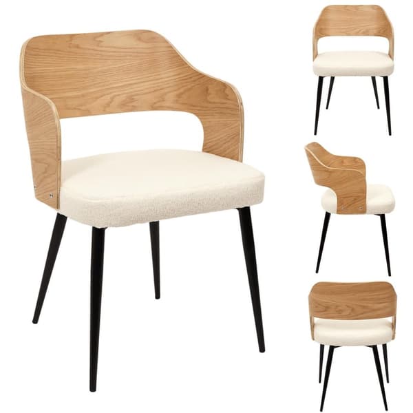 Roki beige studsstol