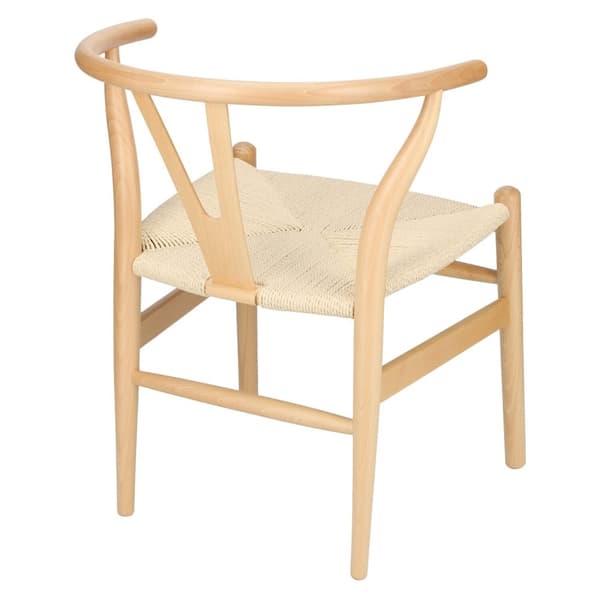 Wicker Natural stol Natural inspirerad av Wishbone