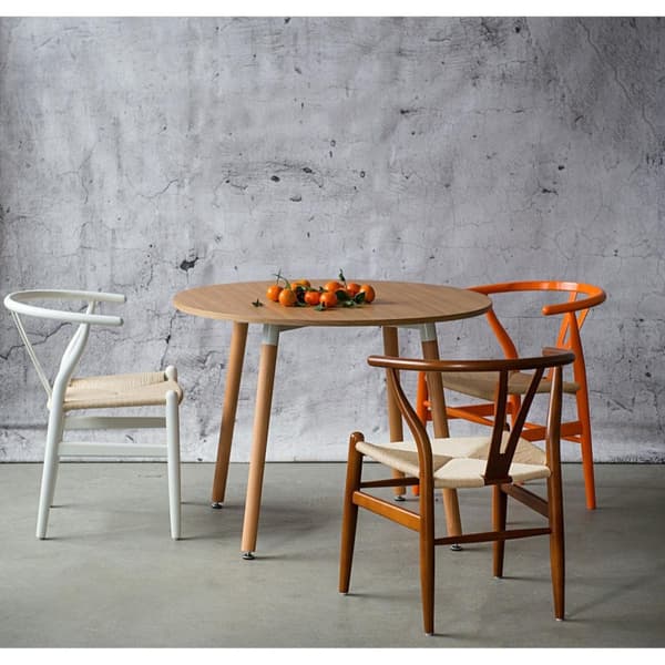 Wicker Natural stol Natural inspirerad av Wishbone