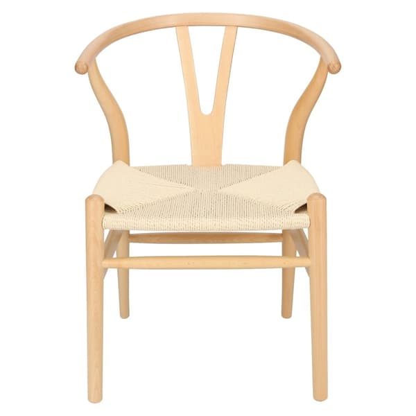 Wicker Natural stol Natural inspirerad av Wishbone