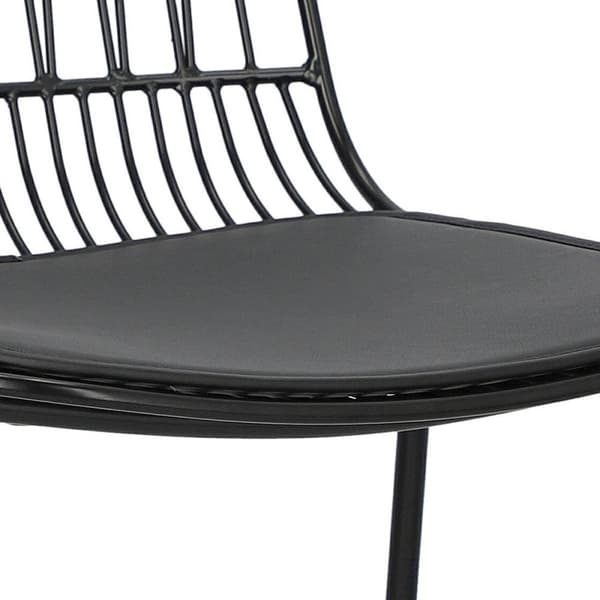 Willy Black stol med PU-dyna