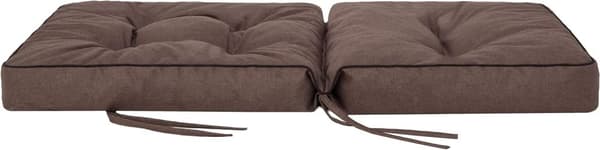 Bankdyna för trädgårdsmöbler, sittdyna inomhus/utomhus - Brun - 60 cm (1 stycke)