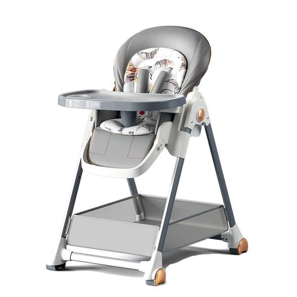 Baby Spisebordstol, Sikkerhed, Praktisk, CZY-BLUE CZY-GREY